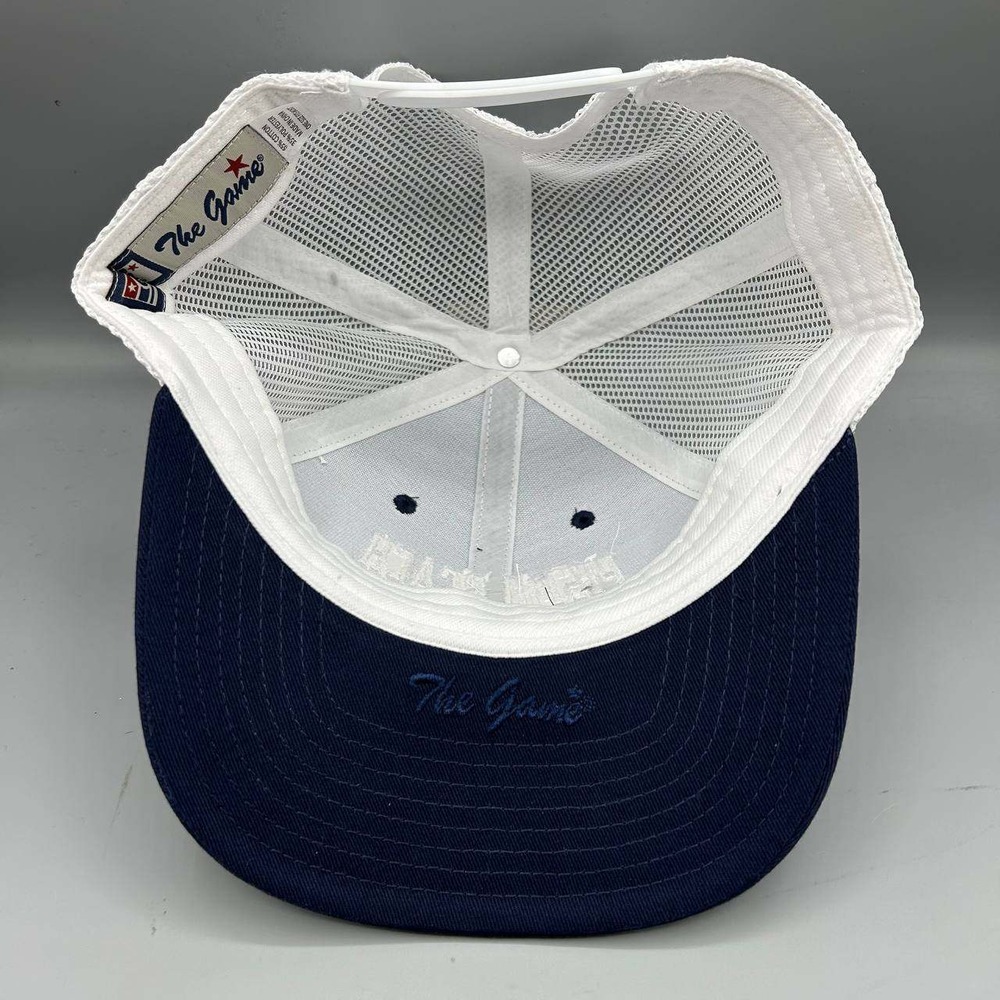 Pismo Beach California Trucker Hat Men Blue White The Game Snap Back Cap New - Picture 2 of 9